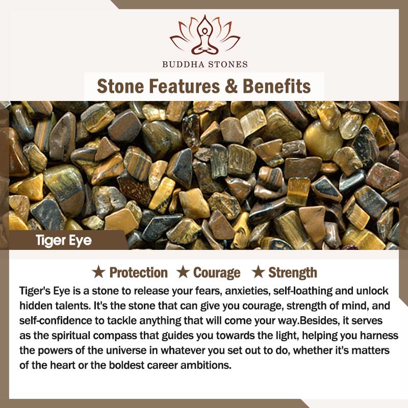 Buddha Stones Various Color Tiger Eye Beads Spacer Beads Pixiu Wealth Courage Bracelet