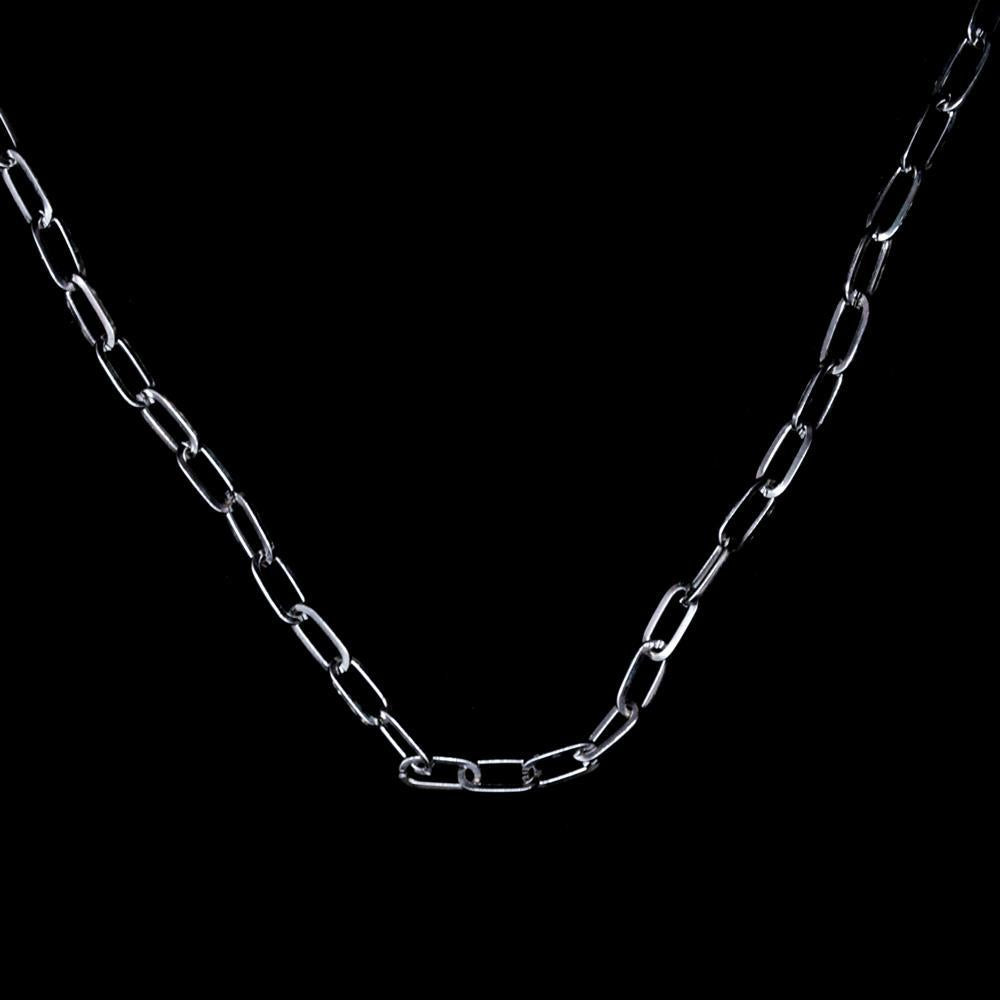 Minimalist Hip-hop Punk Cross Sweater Chain Necklace Set