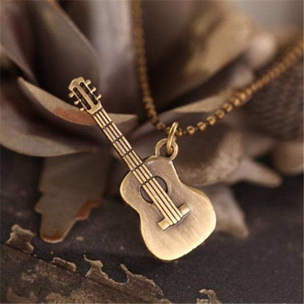 Little Guitar Necklaces
