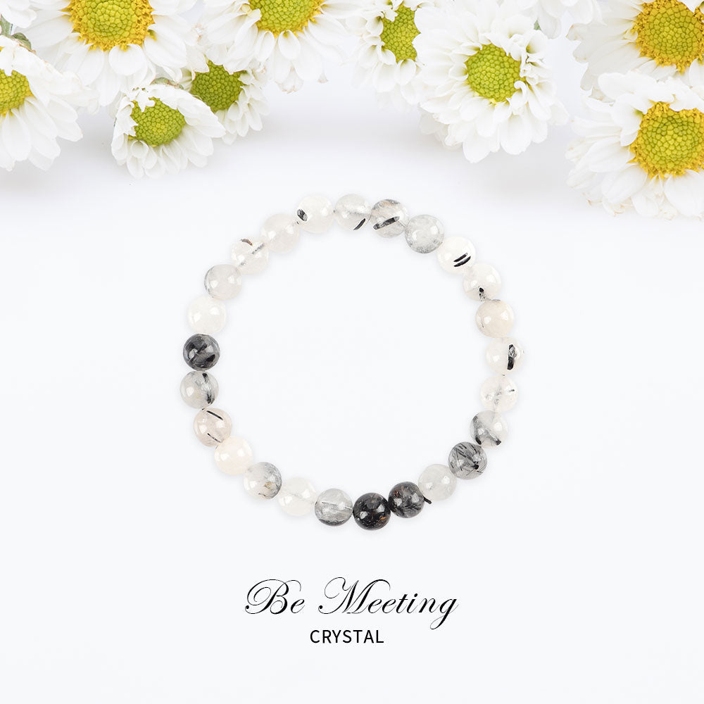 8mm Black Tourmaline Spiritual Protection Bracelet