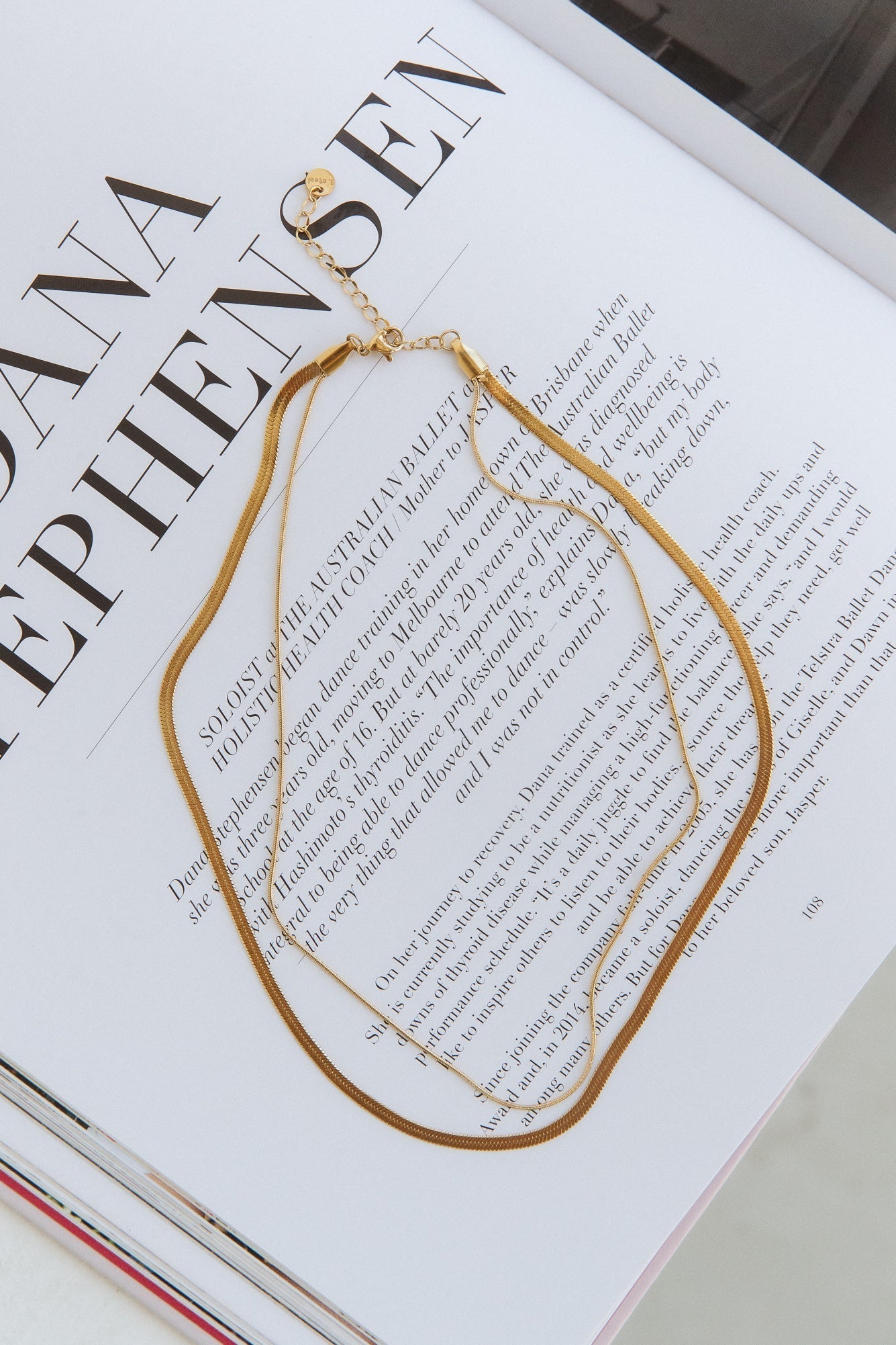 18k Gold Plated Effortless You Necklace Gold