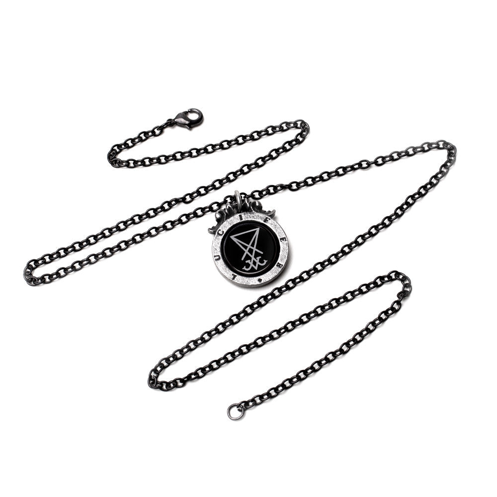 Seal of Lucifer Pendant Necklace by Alchemy Gothic