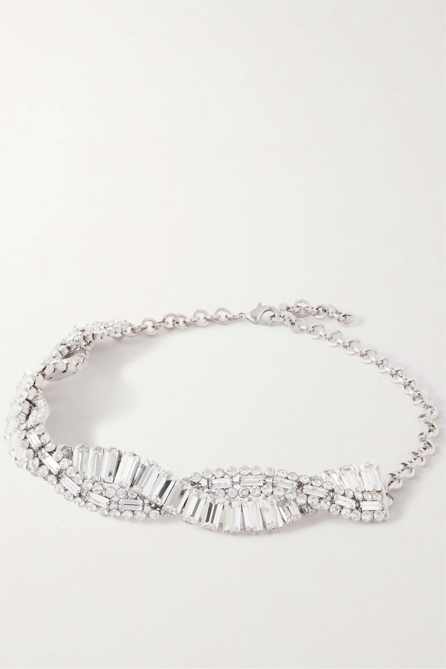 Rhinestone Wrap Necklace
