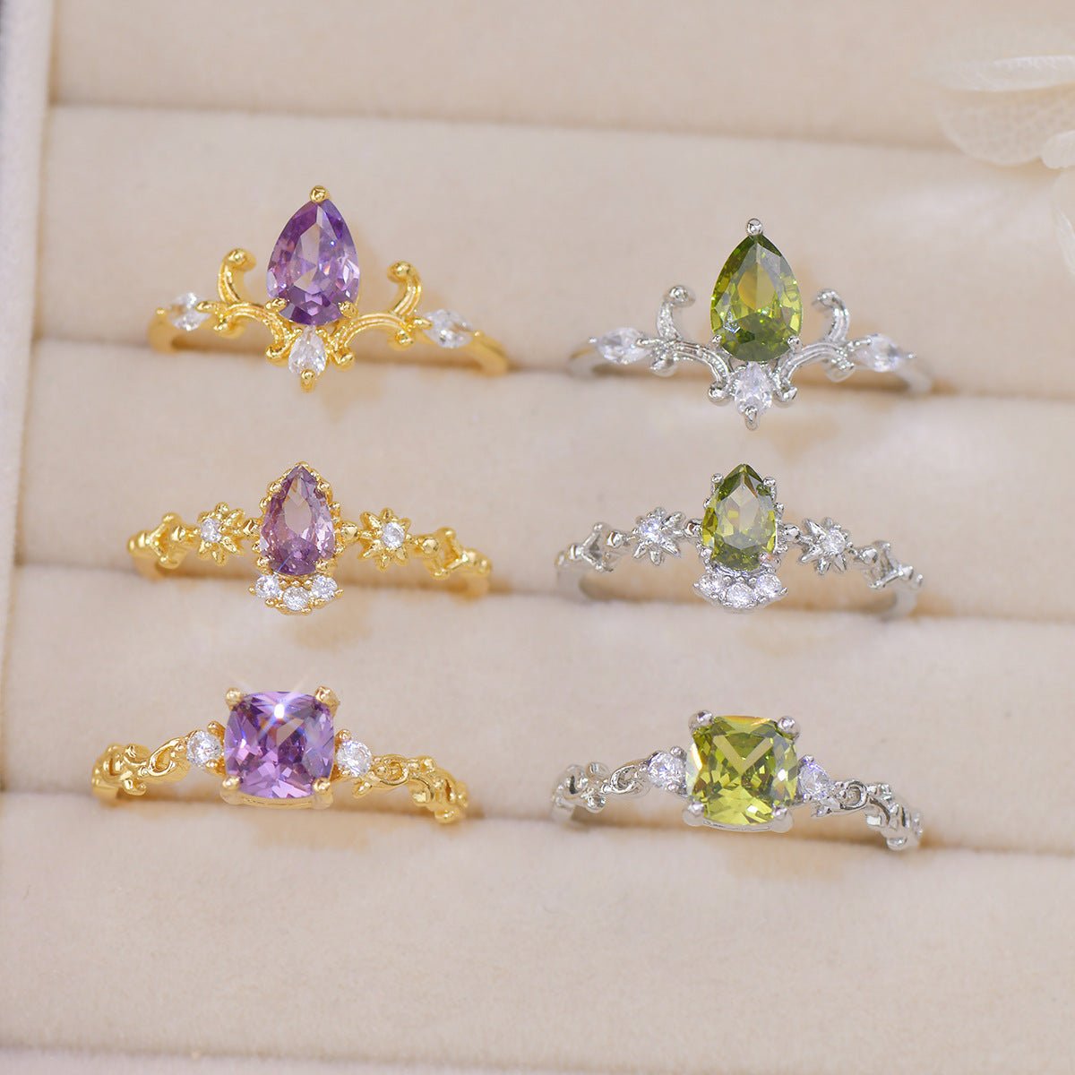 Chiara Amethyst Ring