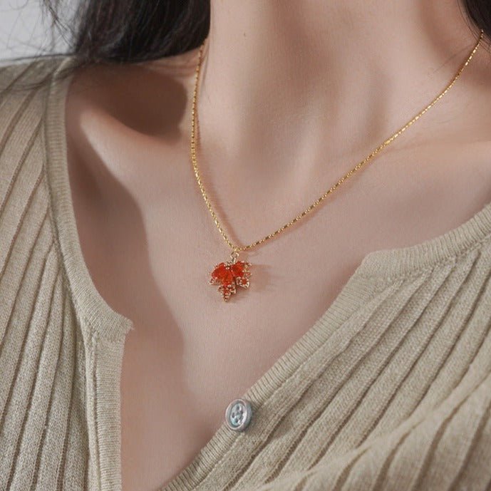 Maple Leaf Necklace