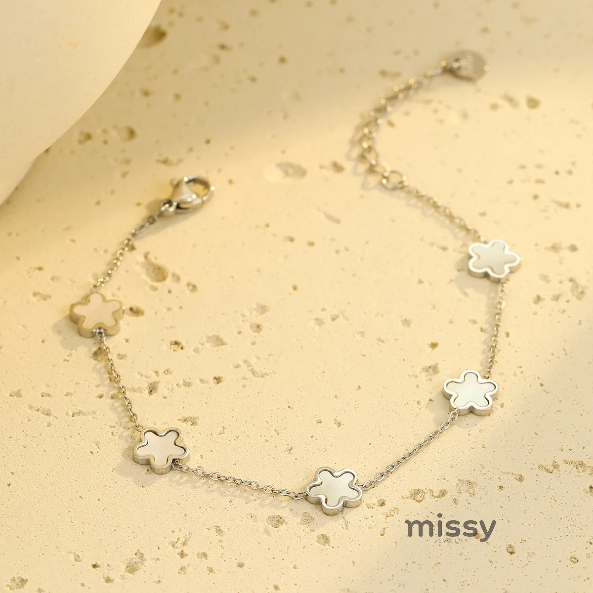 Emilynn Fritillaria Clover Bracelet