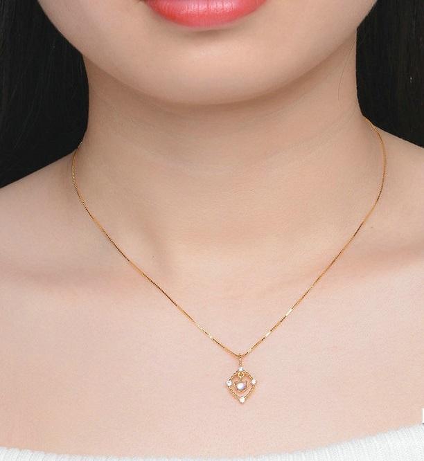 Enchanting Blue Moonstone Necklace