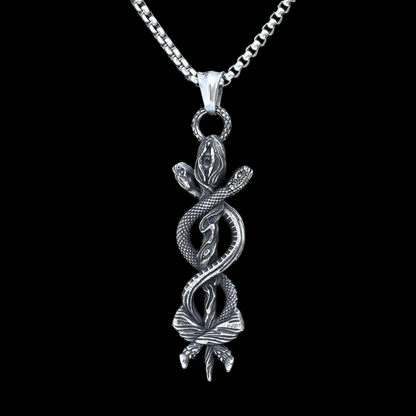 Serpent Ascension Relic Pendant