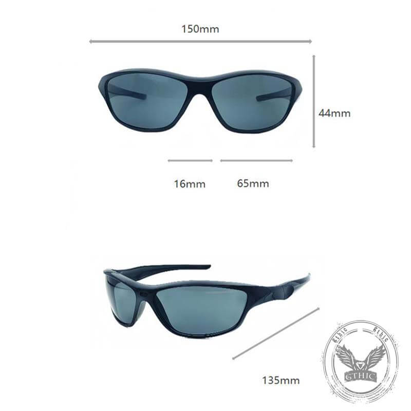 Y2k Cyber Future Uv-proof Pc Functional Sunglasses