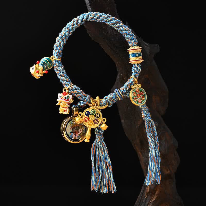 Zakiram Goddess of Wealth Spiritual Bracelet | Luck & Wealth