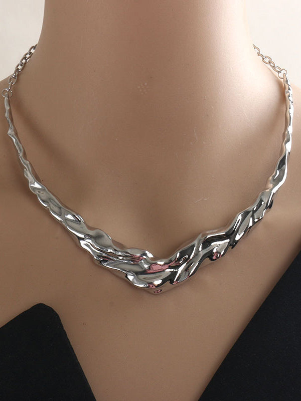 Chains Geometric Color Necklaces Accessories