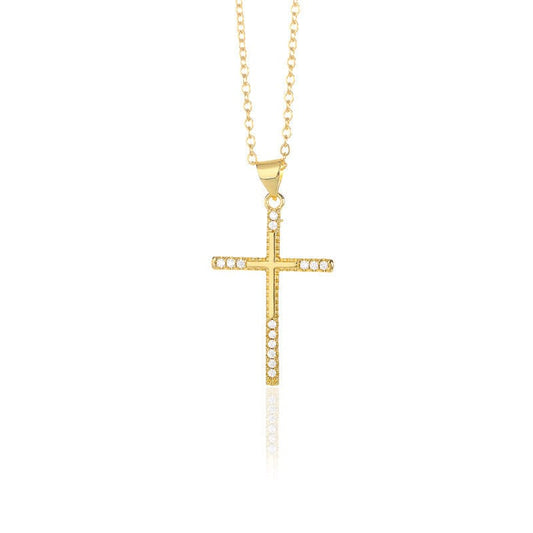 Simple Cross Necklace