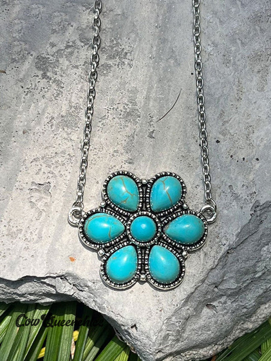 Western Cowboy Pendant Necklace