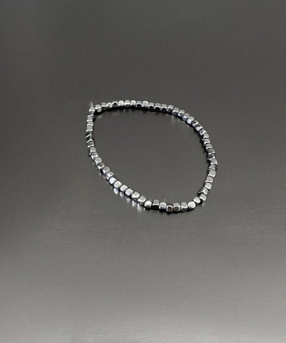 Fine Grey Alloy Pu Chain Star Bracelet Three-piece Set