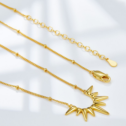 Sun Ray Light S925 Sterling Silver Necklace