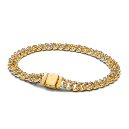 Moissanite Cuban Bracelet