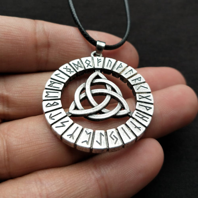 Triquetra Runes Amulet Necklace