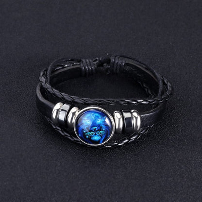 Glow in the Dark Zodiac Bracelet