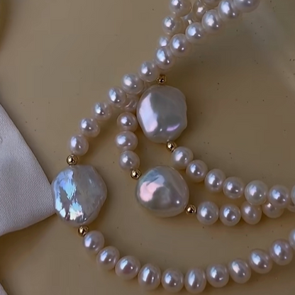 12mm Baroque Pearl Necklace