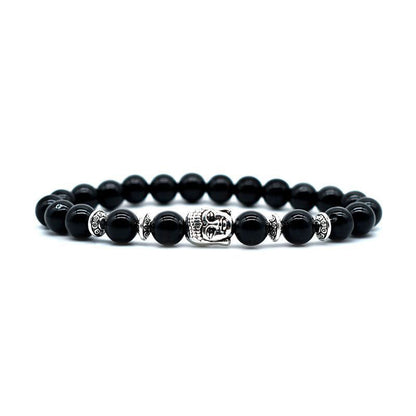 8mm Amethyst Love Healing Bracelet for Spiritual Balance