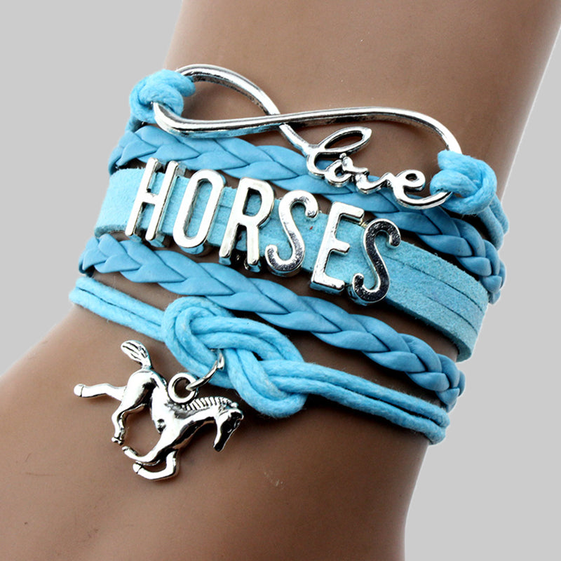 Daily Letter Patchwork Bracelets