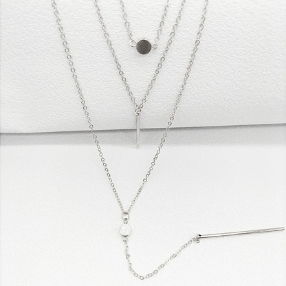Simplicity Patchwork Necklaces Gj0058