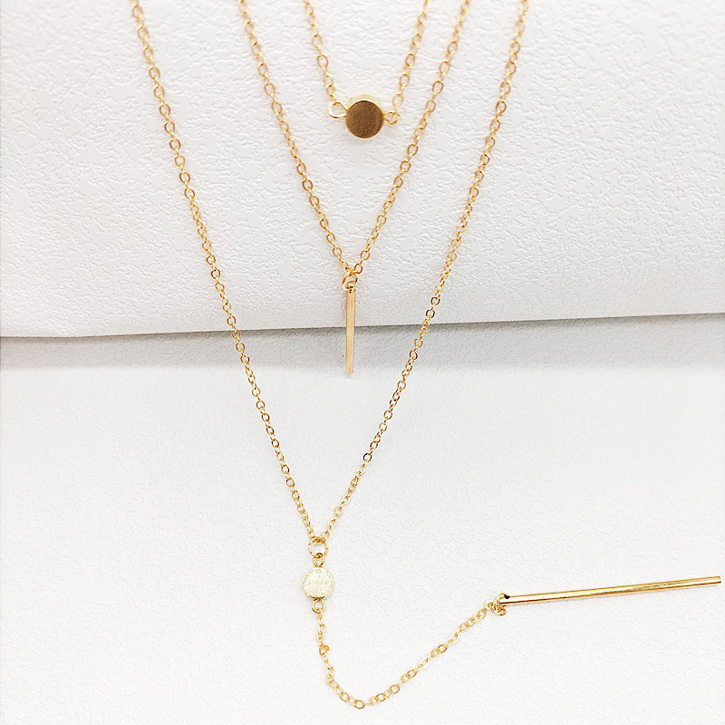 Simplicity Patchwork Necklaces Gj0058