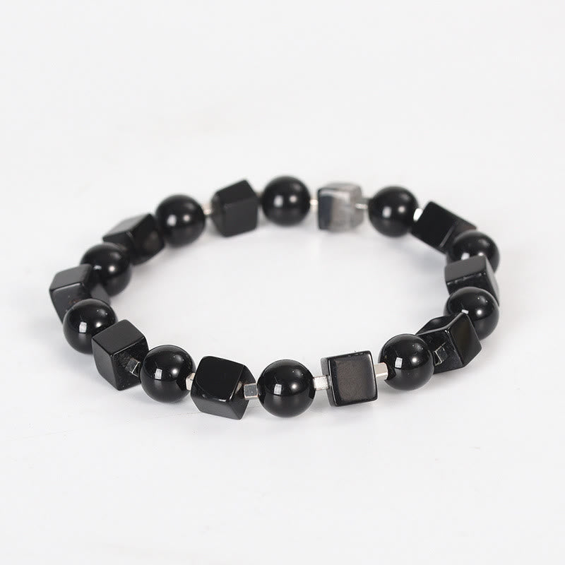 Obsidian Purification Bracelet for Energy Clearing