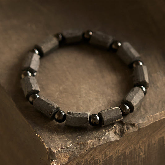 Black Tourmaline Spiritual Wisdom Bracelet for Protection