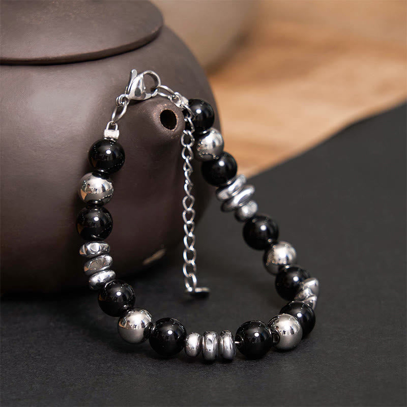 Black Onyx Spiritual Protection Bracelet