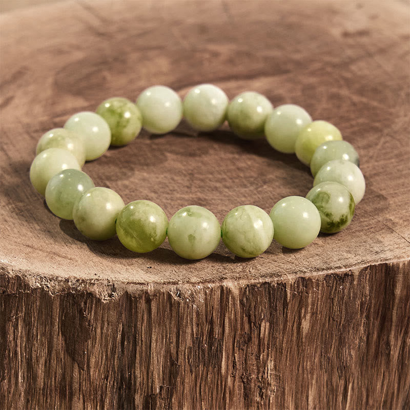 Buddha Stone Various Crystals Malachite Lazurite Lapis Lazuli Hemimorphite Calmness Bracelet