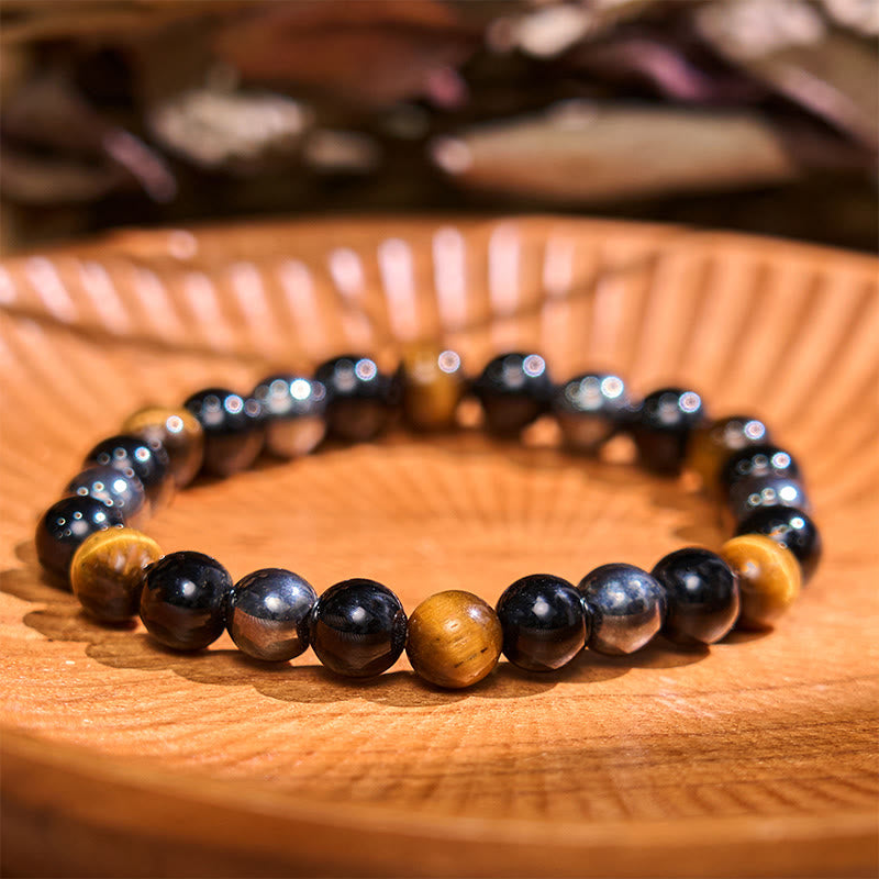 Buddha Stones Lead Back to Earth Neutral Color Series Grounding Balance Bracelet