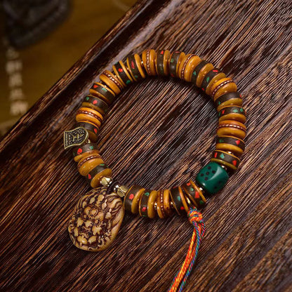 Camel Bone Spiritual Protection Bracelet 14-16cm