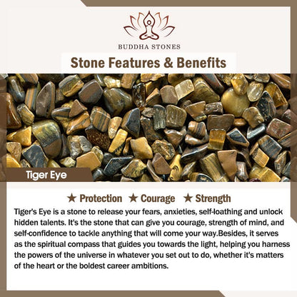 Buddha Stones Various Color Tiger Eye Beads Spacer Beads Pixiu Wealth Courage Bracelet