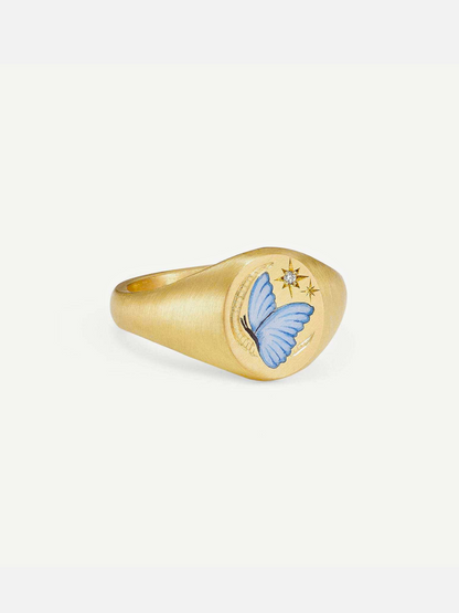 Alysa Painted Adjustable Rings