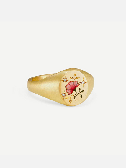 Alysa Painted Adjustable Rings