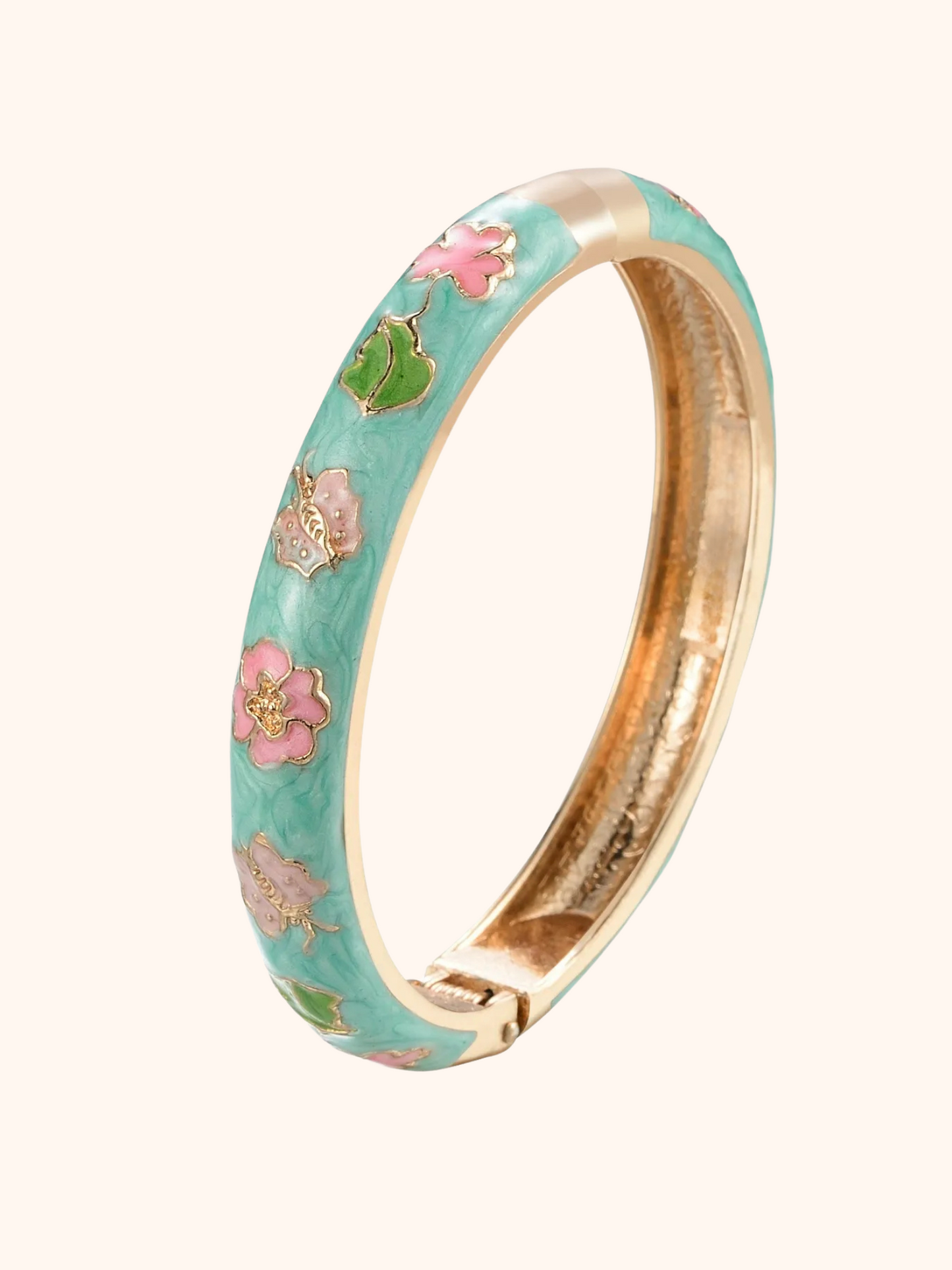 Megan Enamel Bangle Bracelet
