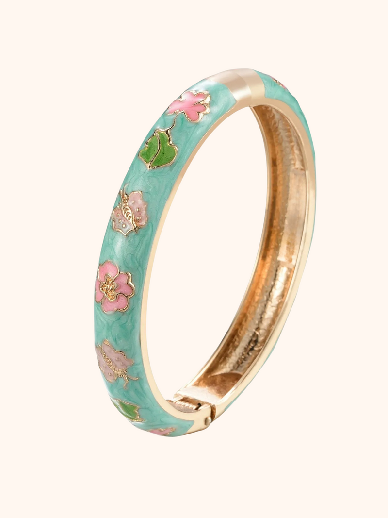 Megan Enamel Bangle Bracelet