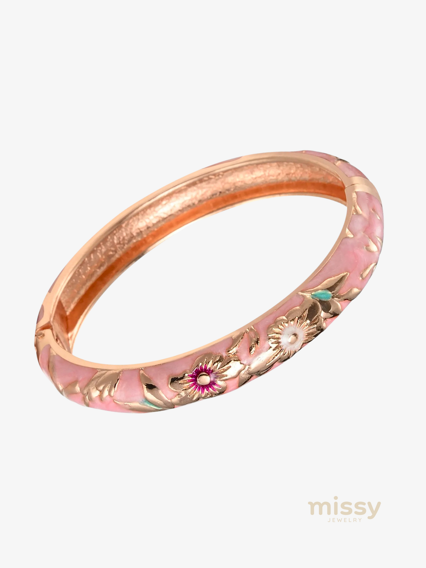 Bella Light Pink Bangle