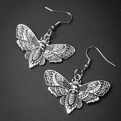 Moth Earrings