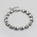 Full Skull Link Chain Bracelet