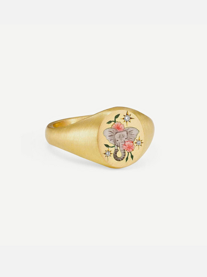 Alysa Painted Adjustable Rings