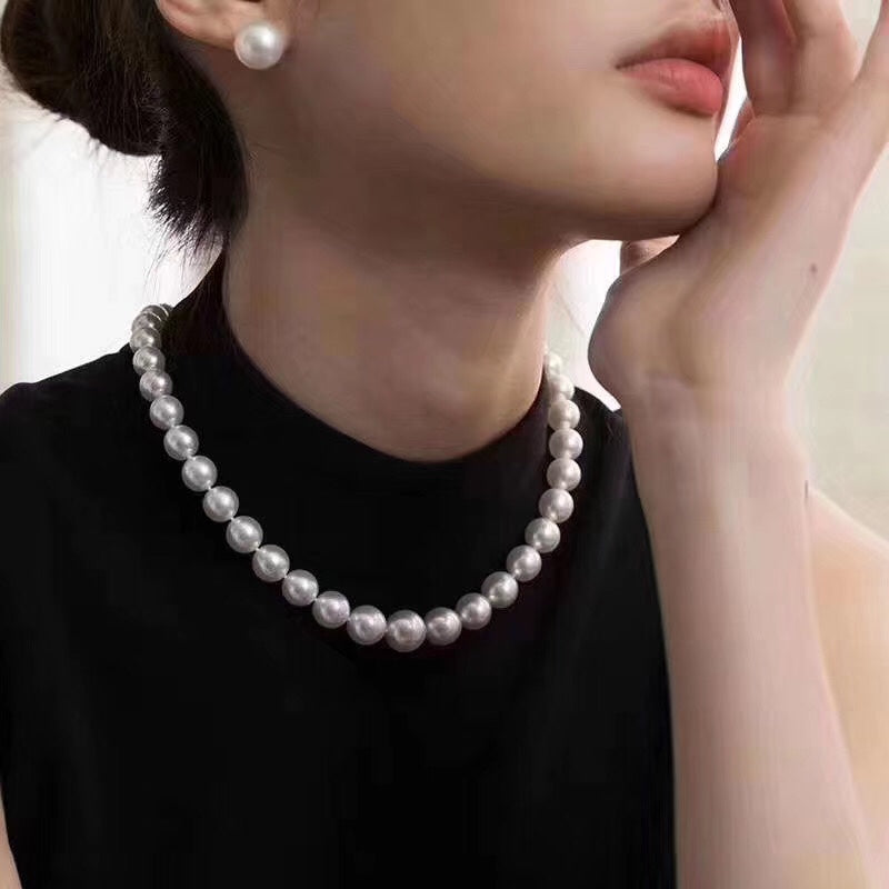 Classic 10-11mm Freshwater Pearl Necklace