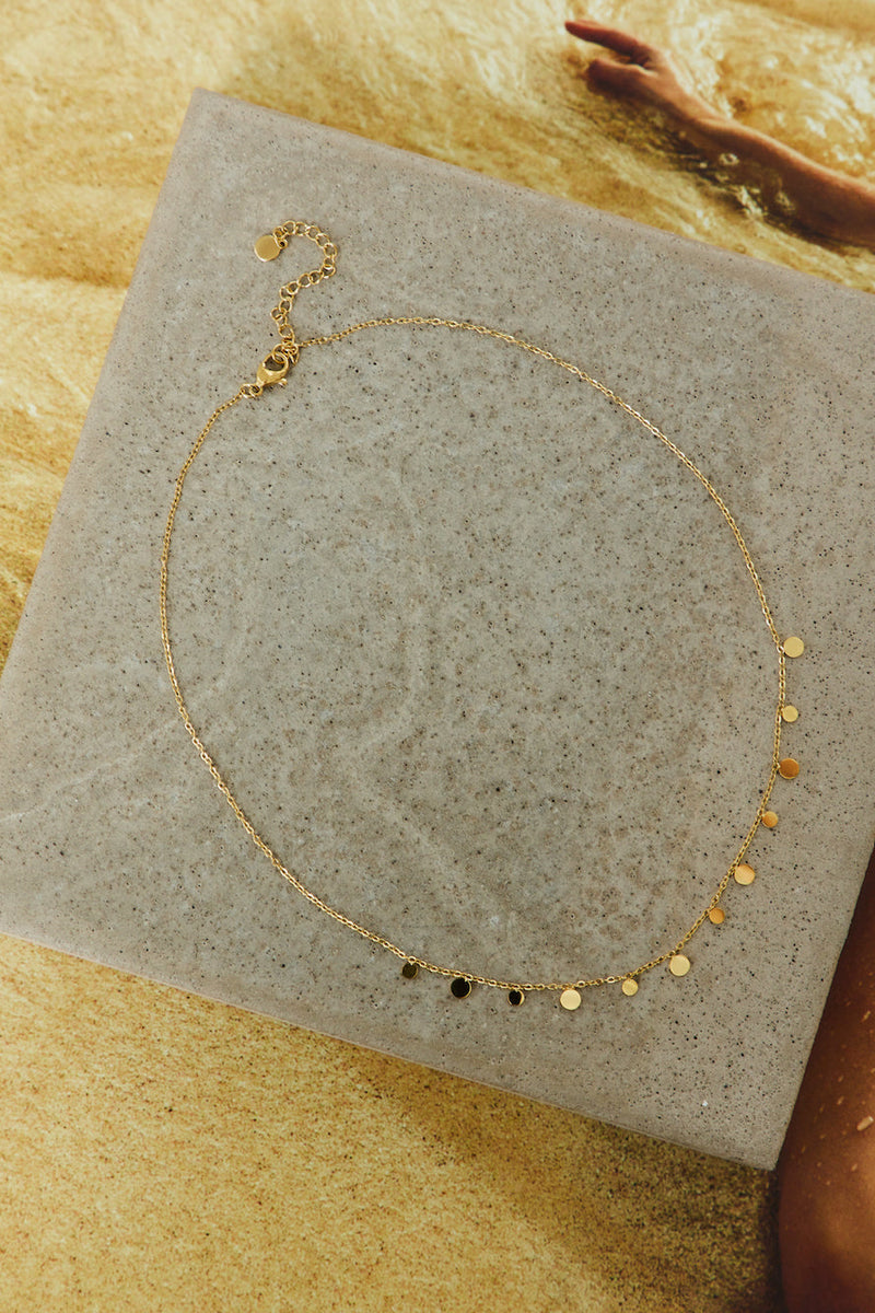 18k Gold Plated Golden Hues Necklace Gold