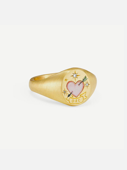 Alysa Painted Adjustable Rings