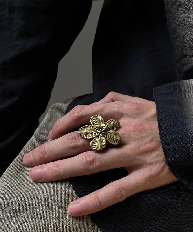 Metal Open Rings Two-piece Set