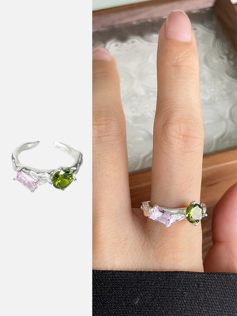 Perel Multi-gem Adjustable Ring