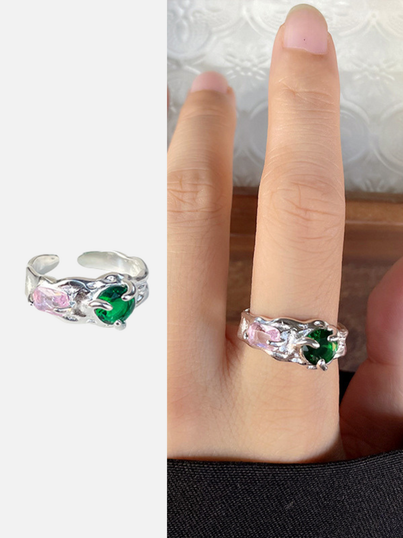 Perel Multi-gem Adjustable Ring