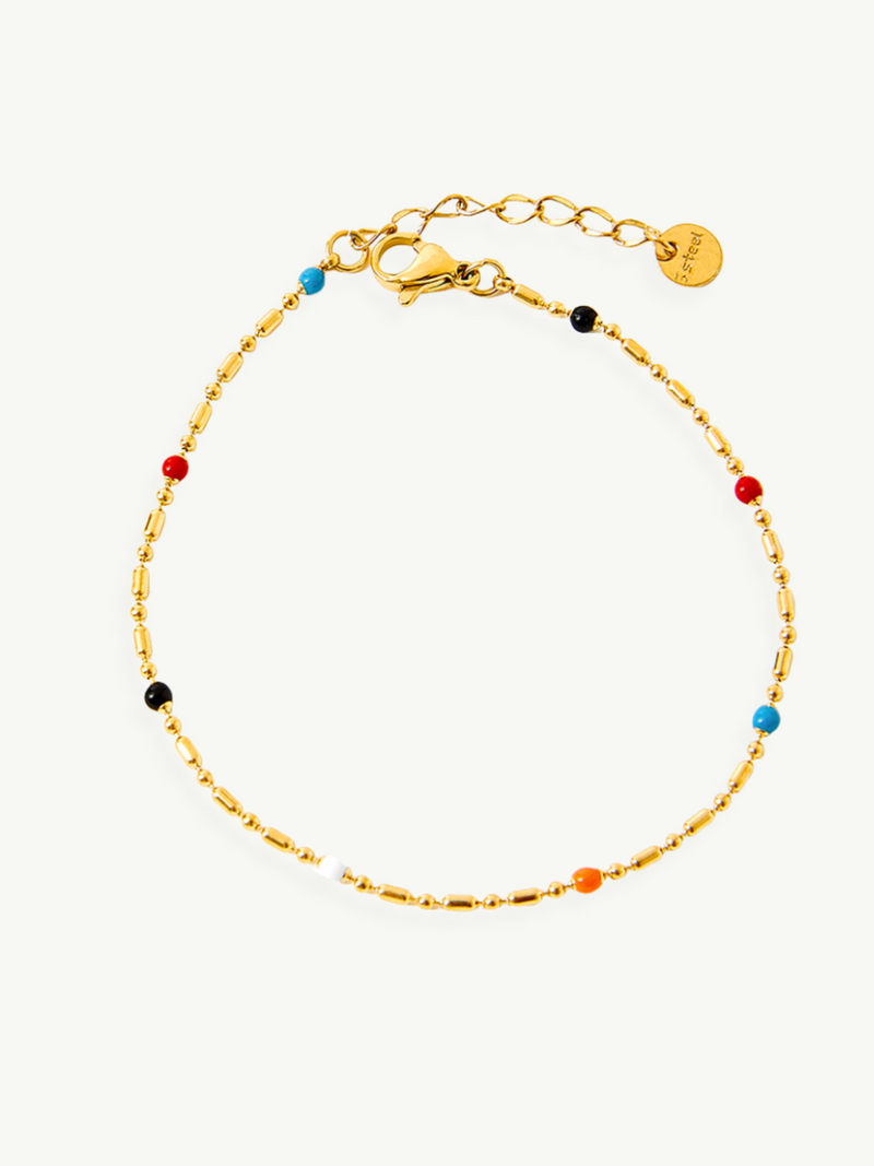 Keyara Colorful Zircon Bracelet Set