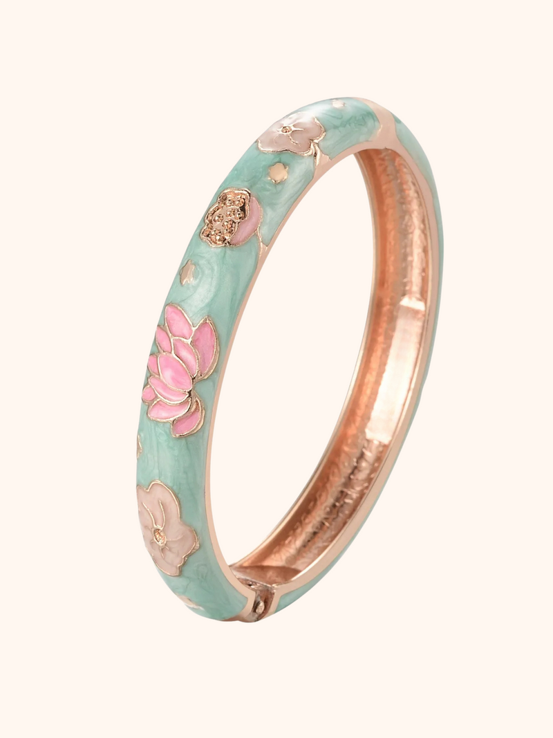 Megan Enamel Bangle Bracelet